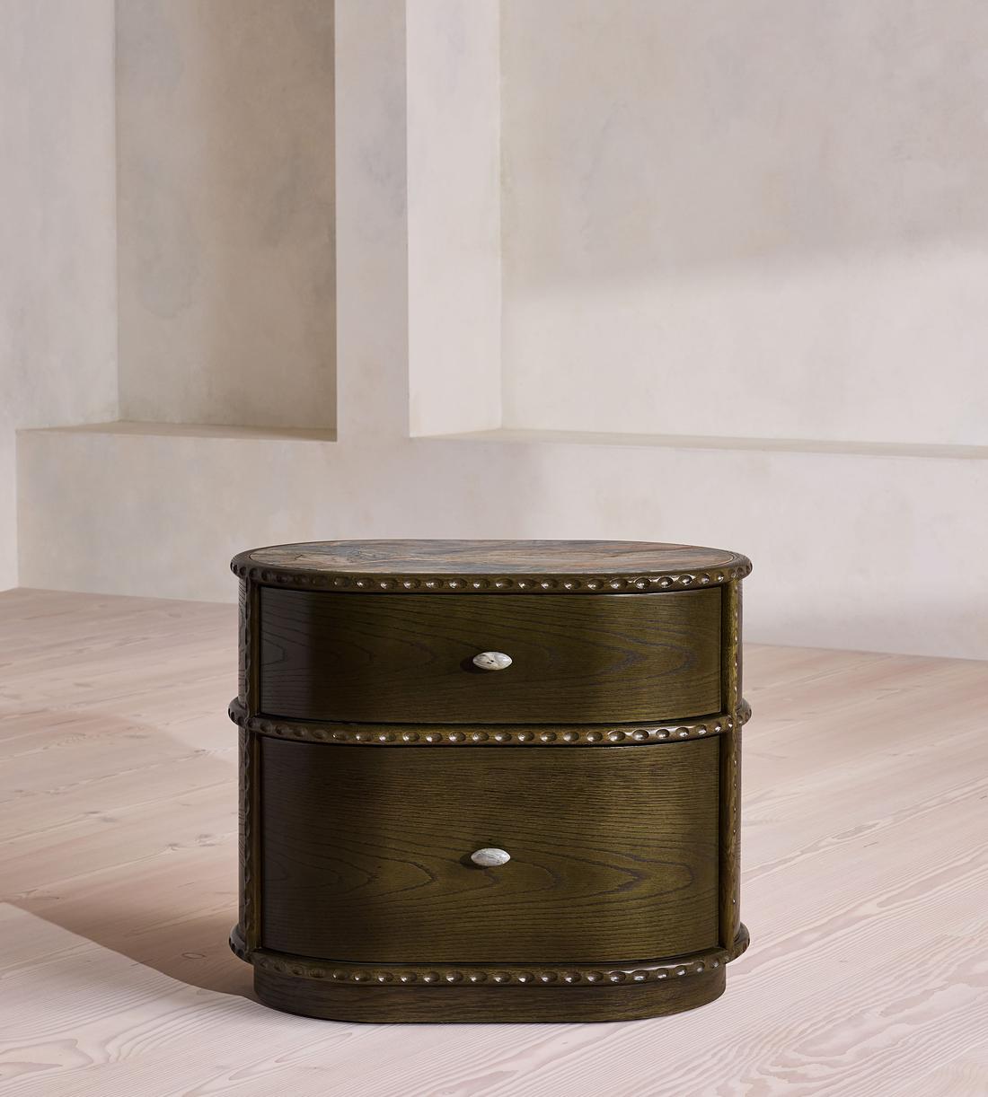 Pietro Bedside Table - Large - Brazilian Quartzite - Listing - Image 3