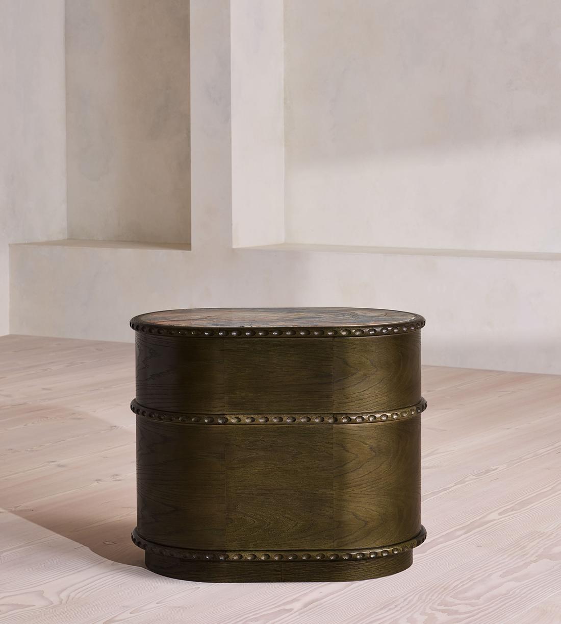 Pietro Bedside Table - Large - Brazilian Quartzite - Images - Image 6