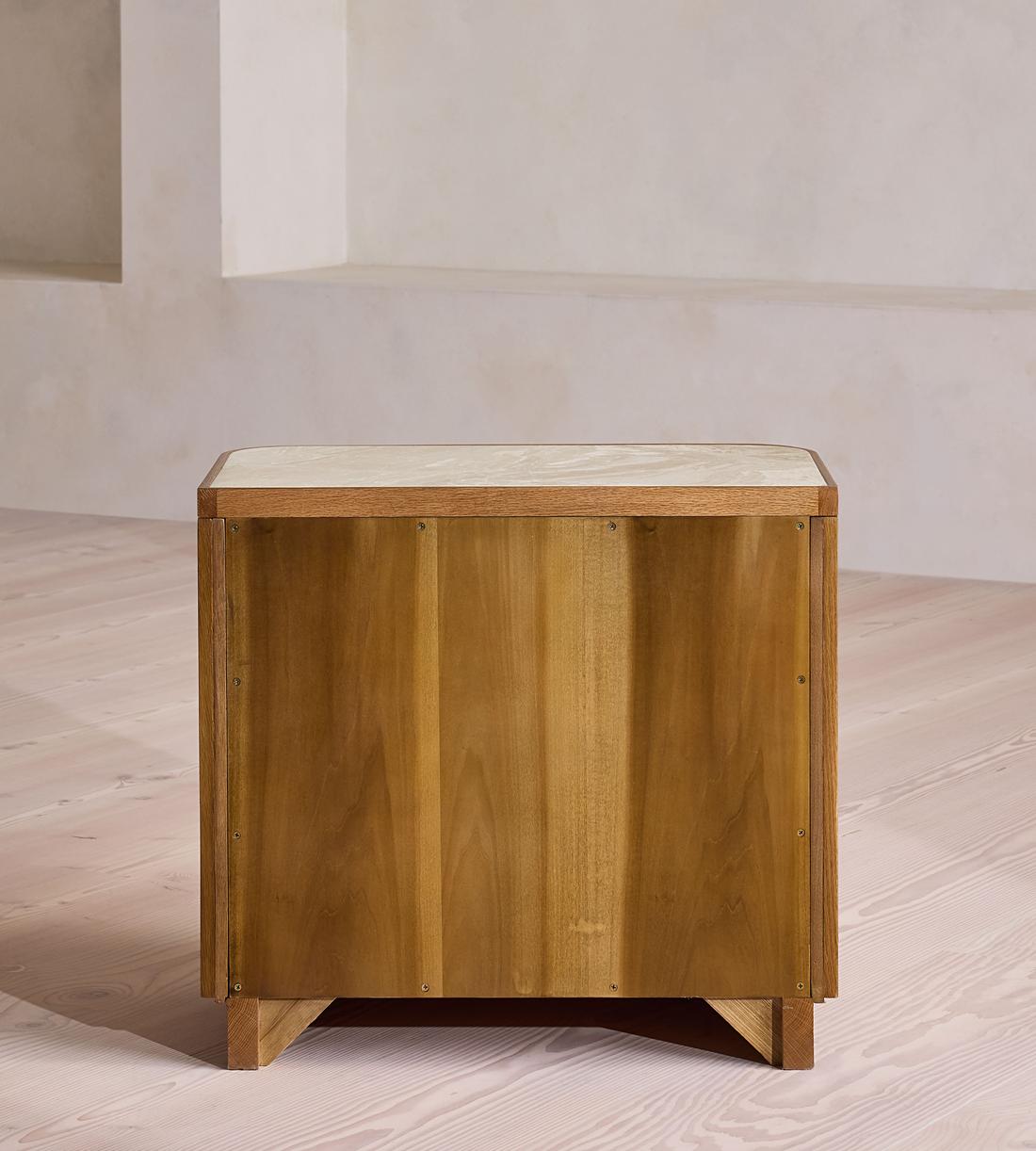 Leo Bedside Table - Royal Diana Marble - Images - Image 4