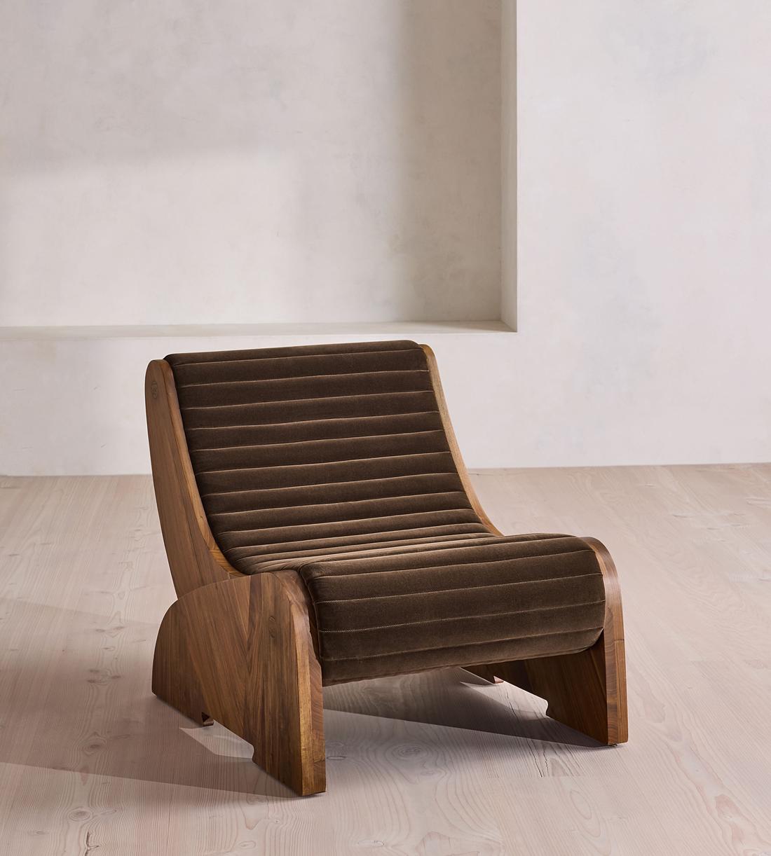 Sullivan Armchair - Velvet - Chocolate - US - Listing - Image 4