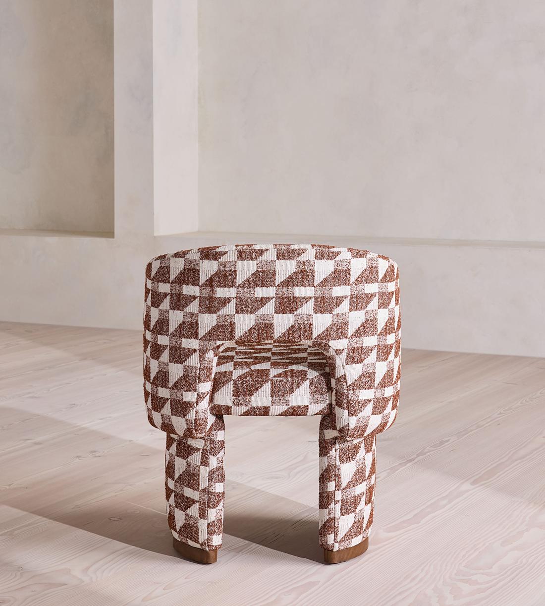 Morrell Outdoor Dining Chair - Geometric - Maroon - US - Images - Image 7