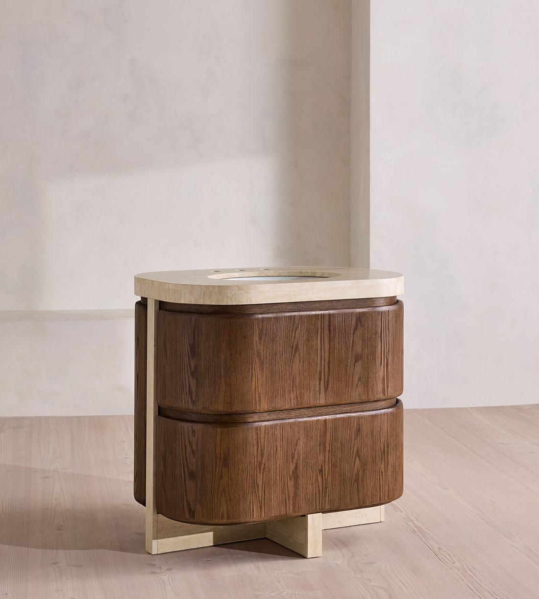 Tivoli Single Vanity - Travertine Marble - Listing - Image 6