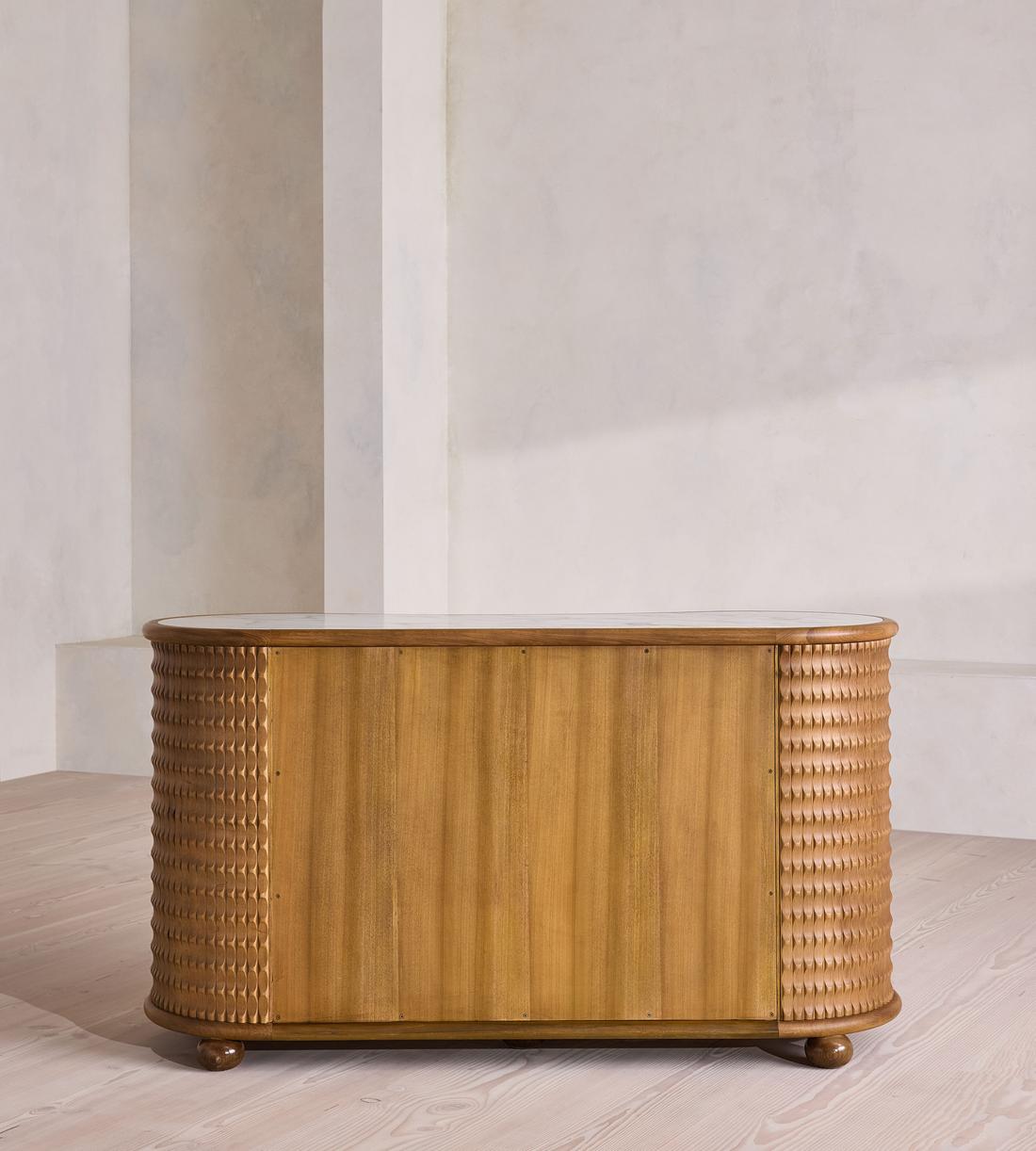 Armando Six Drawer Dresser - Calacatta Aura Marble - Images - Image 5