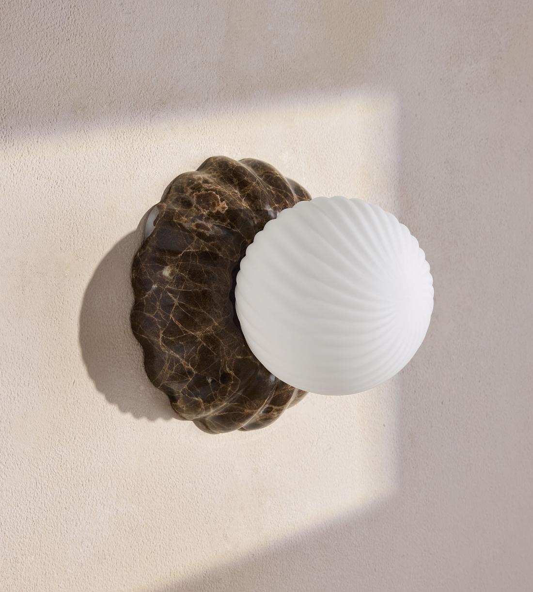 Floria Wall Light - Dark Emperador Marble - IP44 - UK - Listing - Image 4