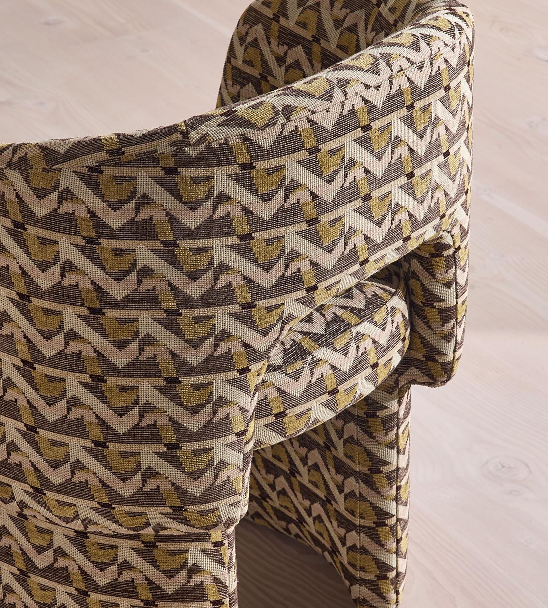 Morrell Dining Chair - Fulton Jacquard - Sage - UK - Images - Image 7