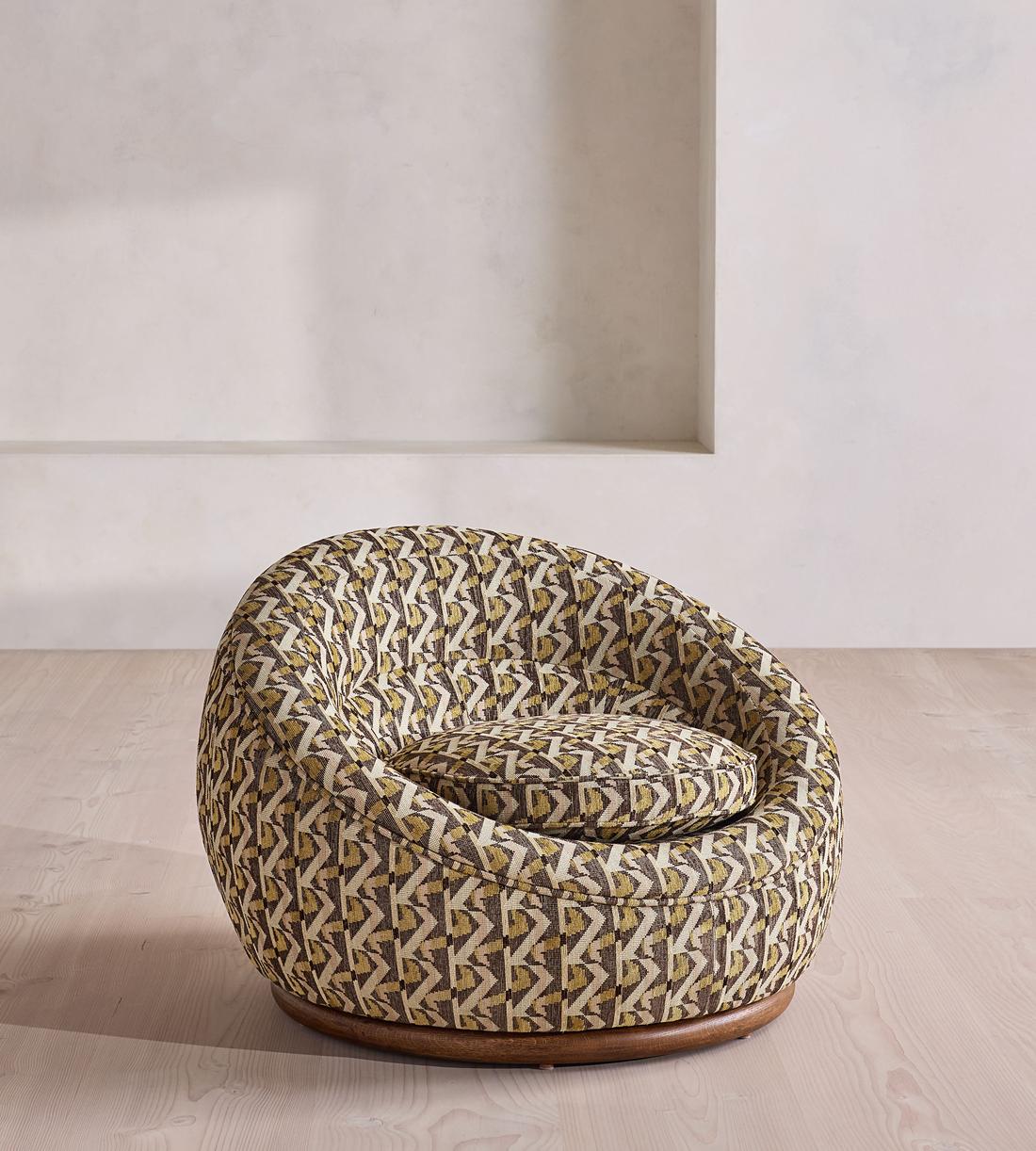 Abel Armchair - Fulton Jacquard - Sage - US - Listing - Image 2