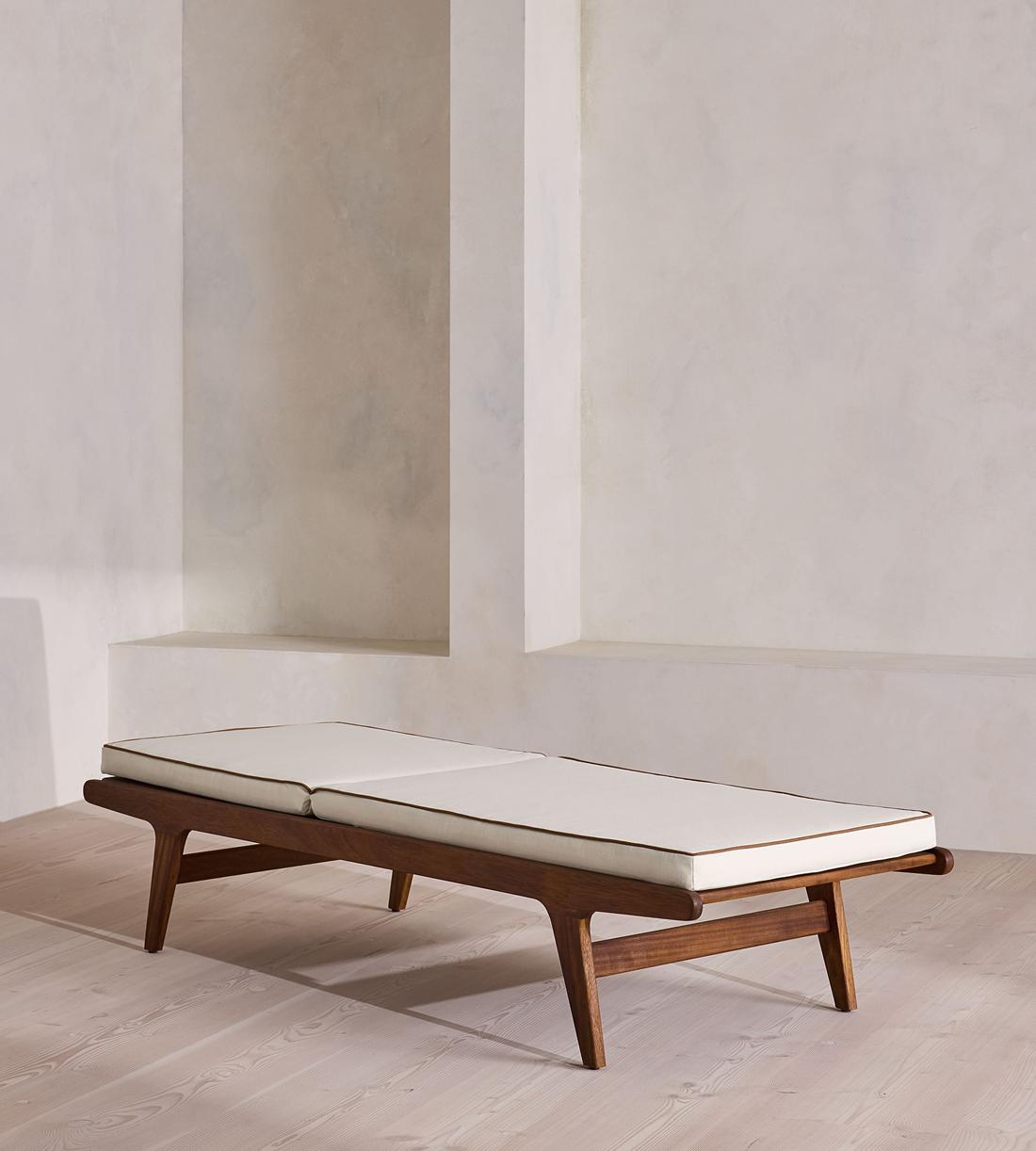 Noah Outdoor Chaise Lounger - Off White - Listing - Image 2