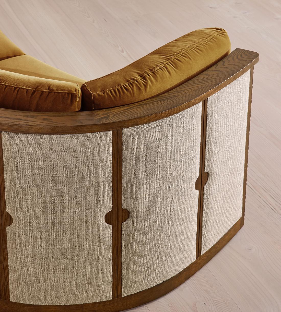 Belmont Sofa - Three Seater - Velvet - Mustard - UK - Images - Image 7