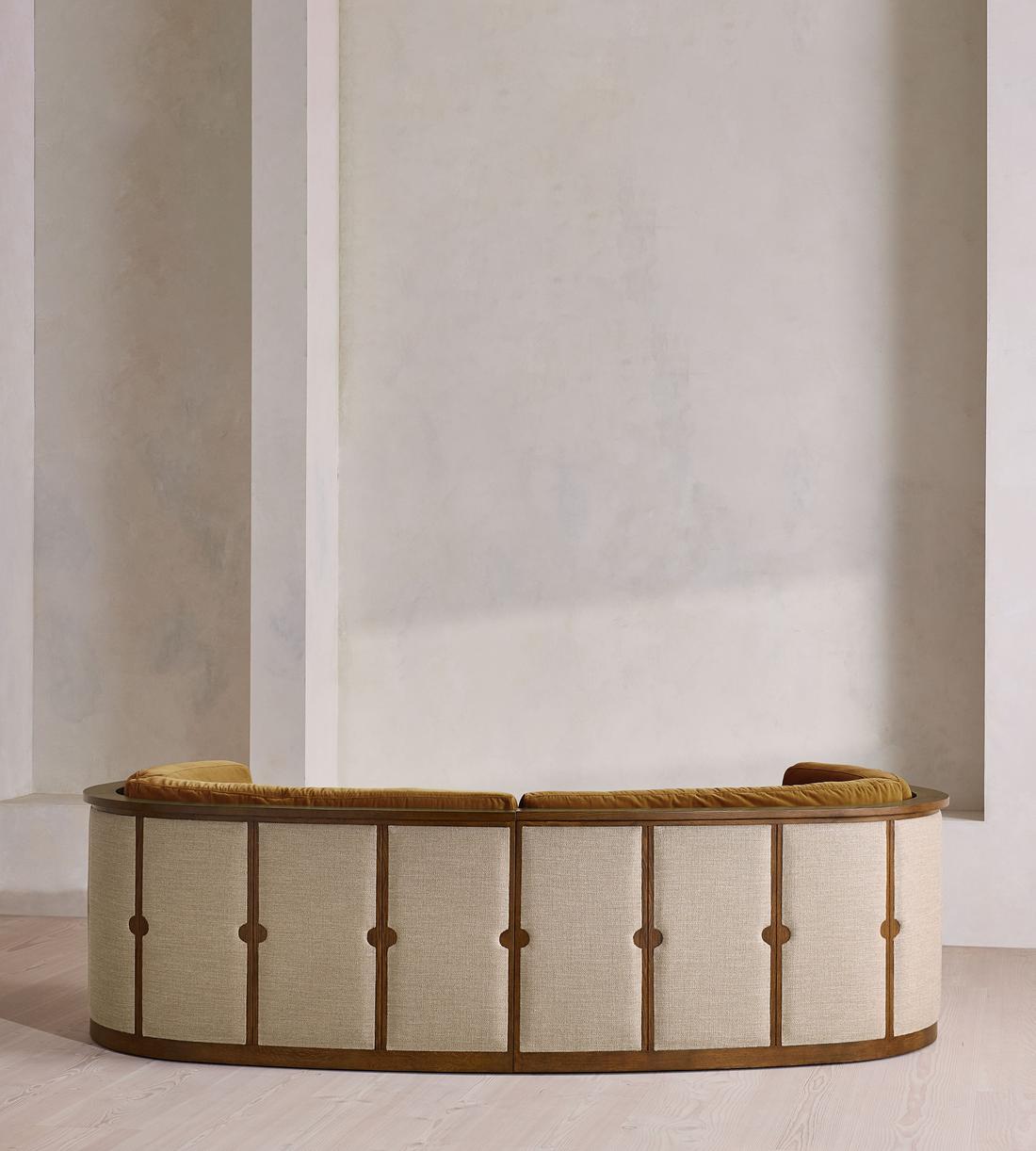 Belmont Sofa - Three Seater - Velvet - Mustard - US - Images - Image 6