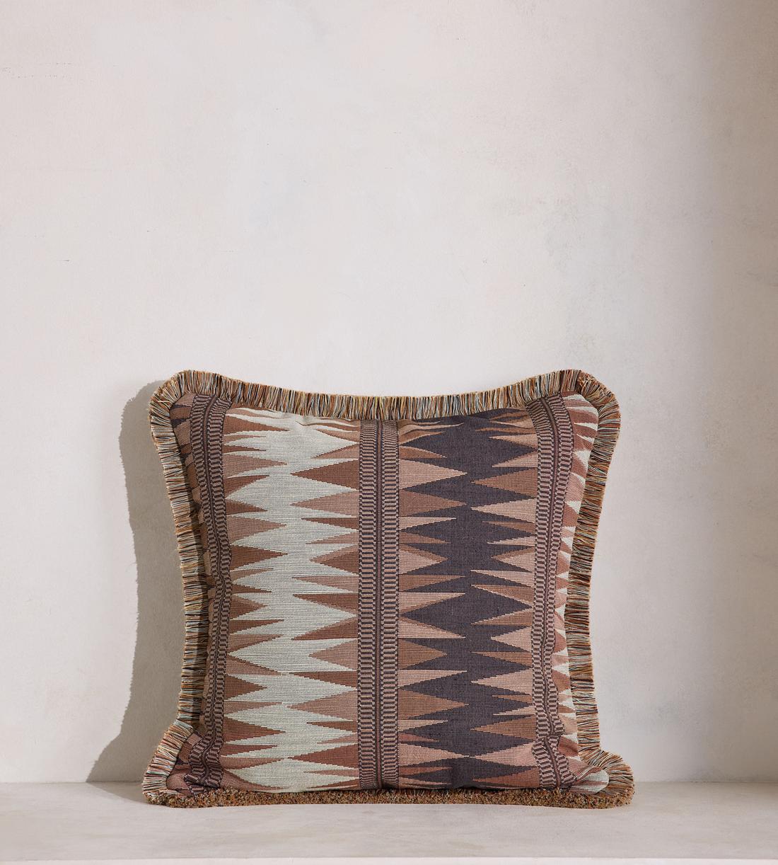 Irving Square Cushion - Rust - Listing - Image 1