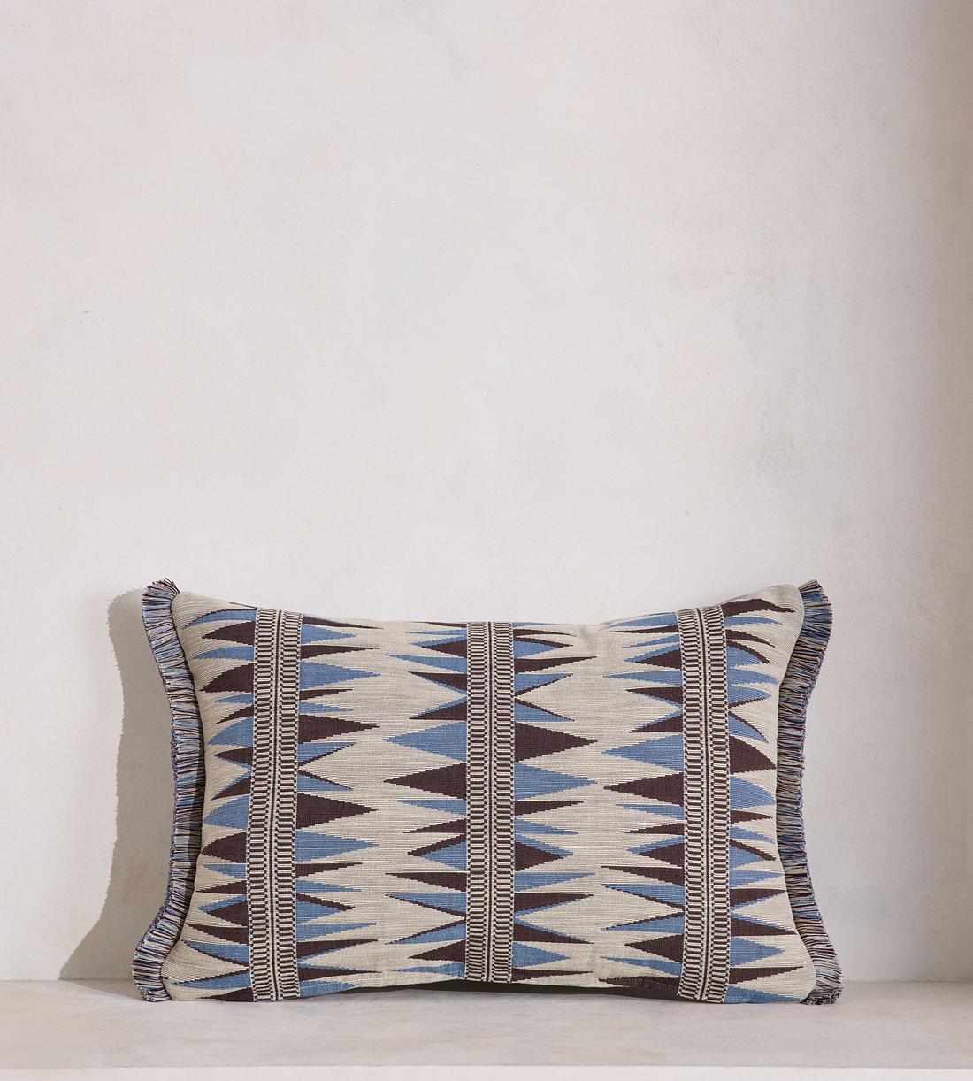 Irving Oblong Cushion - Sky - Listing - Image 1