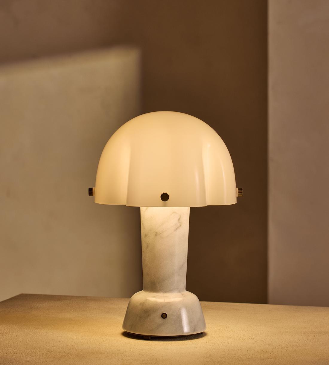 Rio Portable Lamp - Carrara Marble - Listing - Image 2