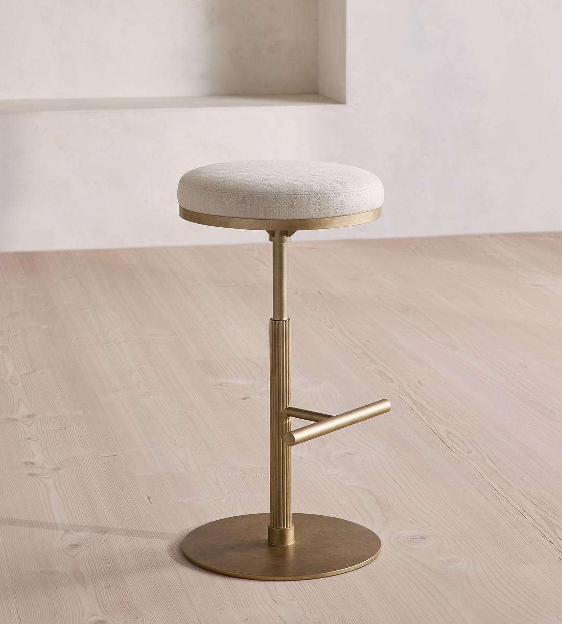 Wardell Counter Stool - Linen - Natural - UK - Listing - Image 2