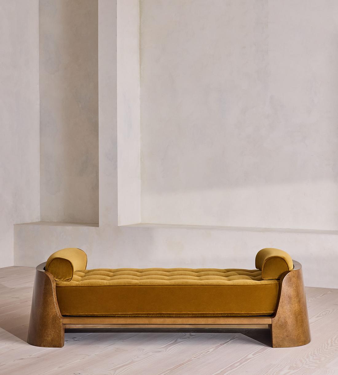 Heidi Daybed - Velvet - Mustard - UK - Listing - Image 4