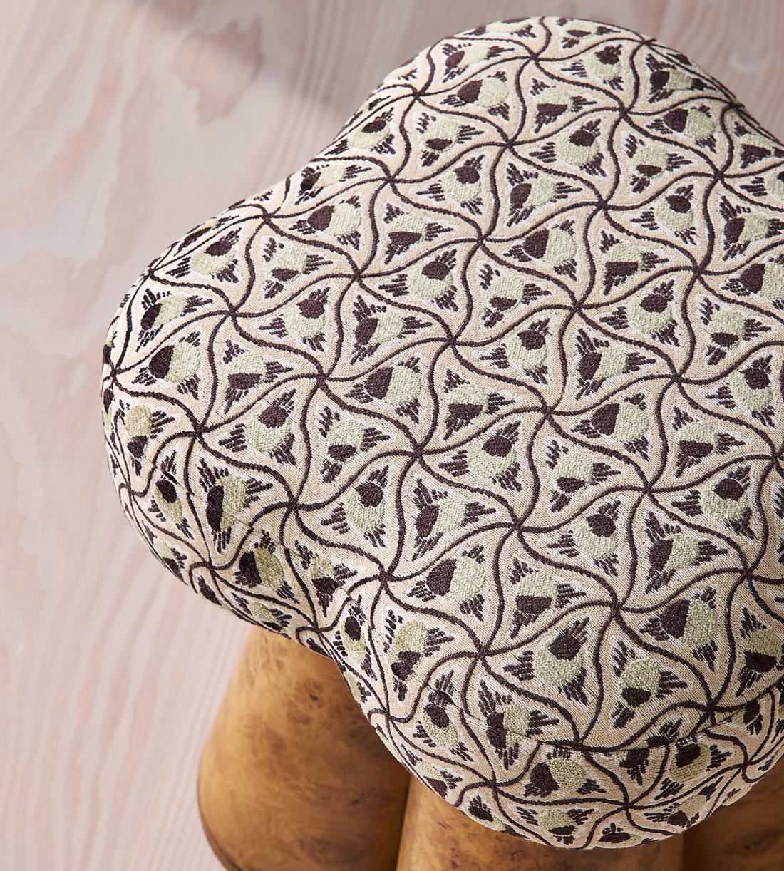 Albany Footstool - Murphy Jacquard - UK - Images - Image 3