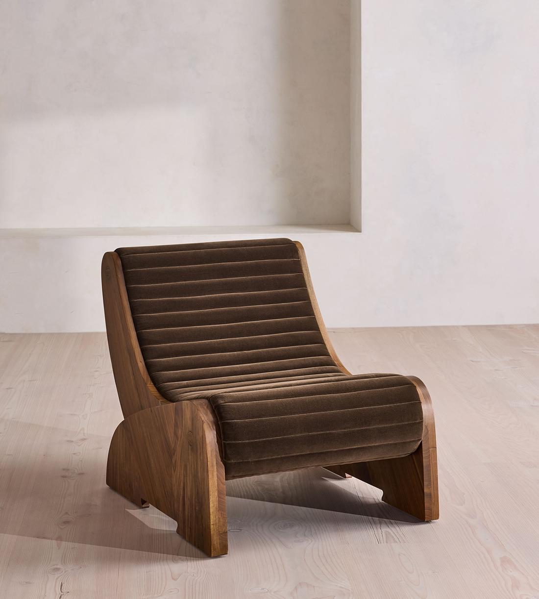 Sullivan Armchair - Velvet - Chocolate - UK - Listing - Image 4