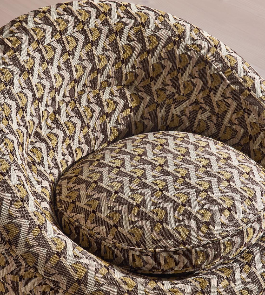 Abel Armchair - Fulton Jacquard - Sage - UK - Images - Image 6