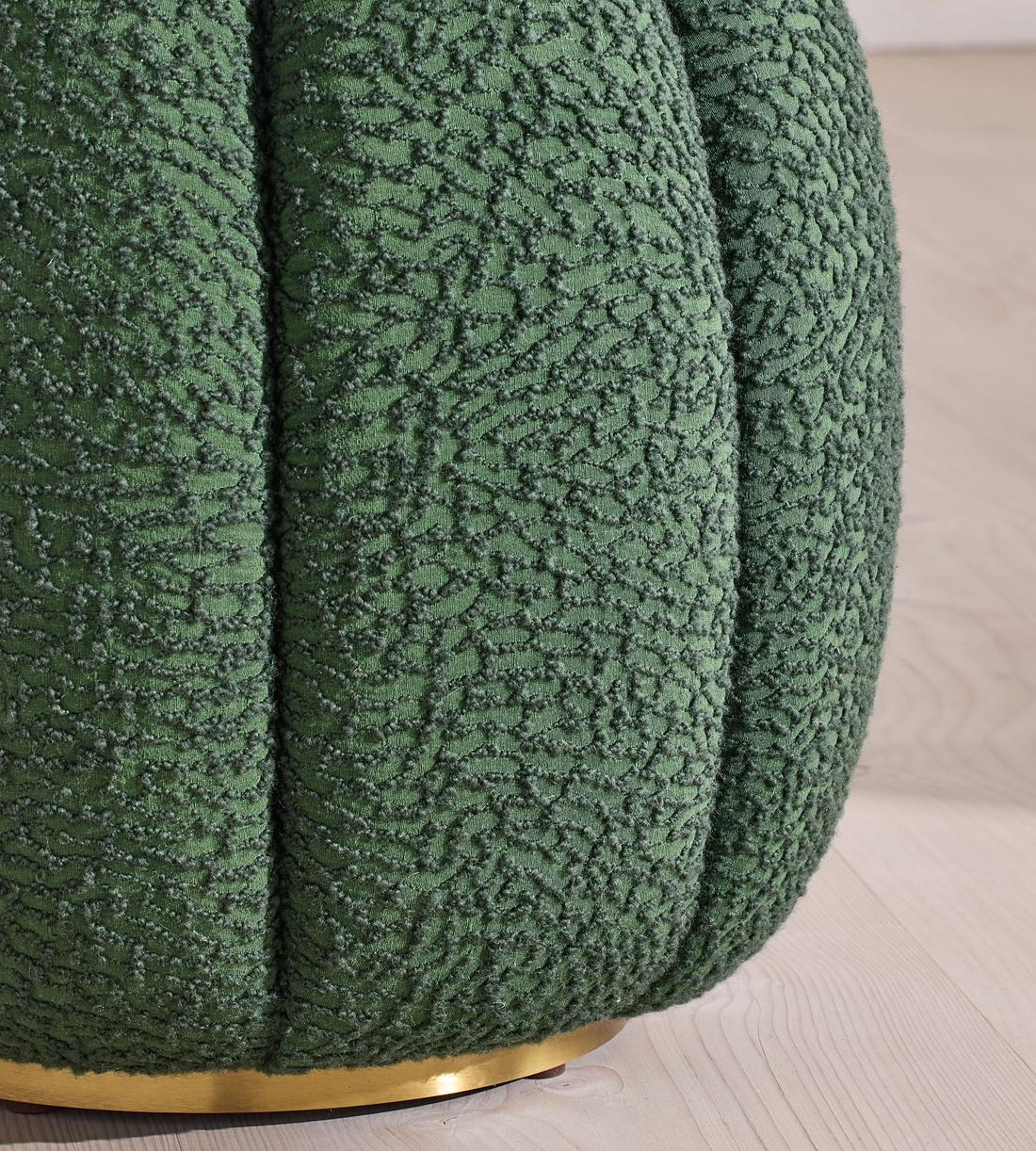 Sofia Footstool - Boucle Jacquard - Marine - UK - Images - Image 5