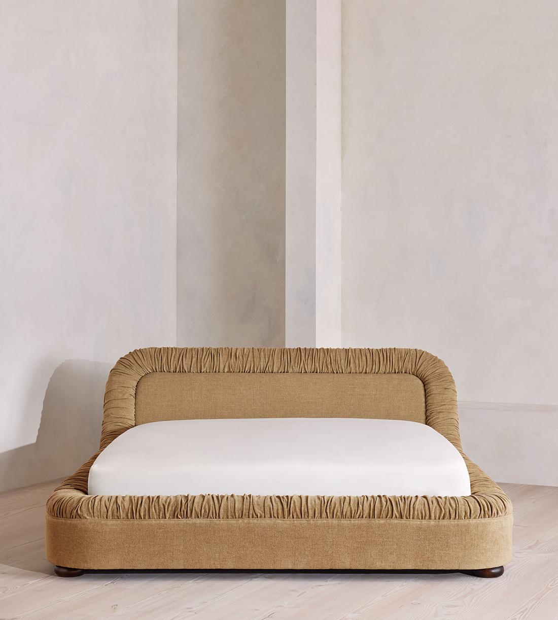 Vara Bed - Emperor - Linen Chenille - Sand - Listing - Image 2
