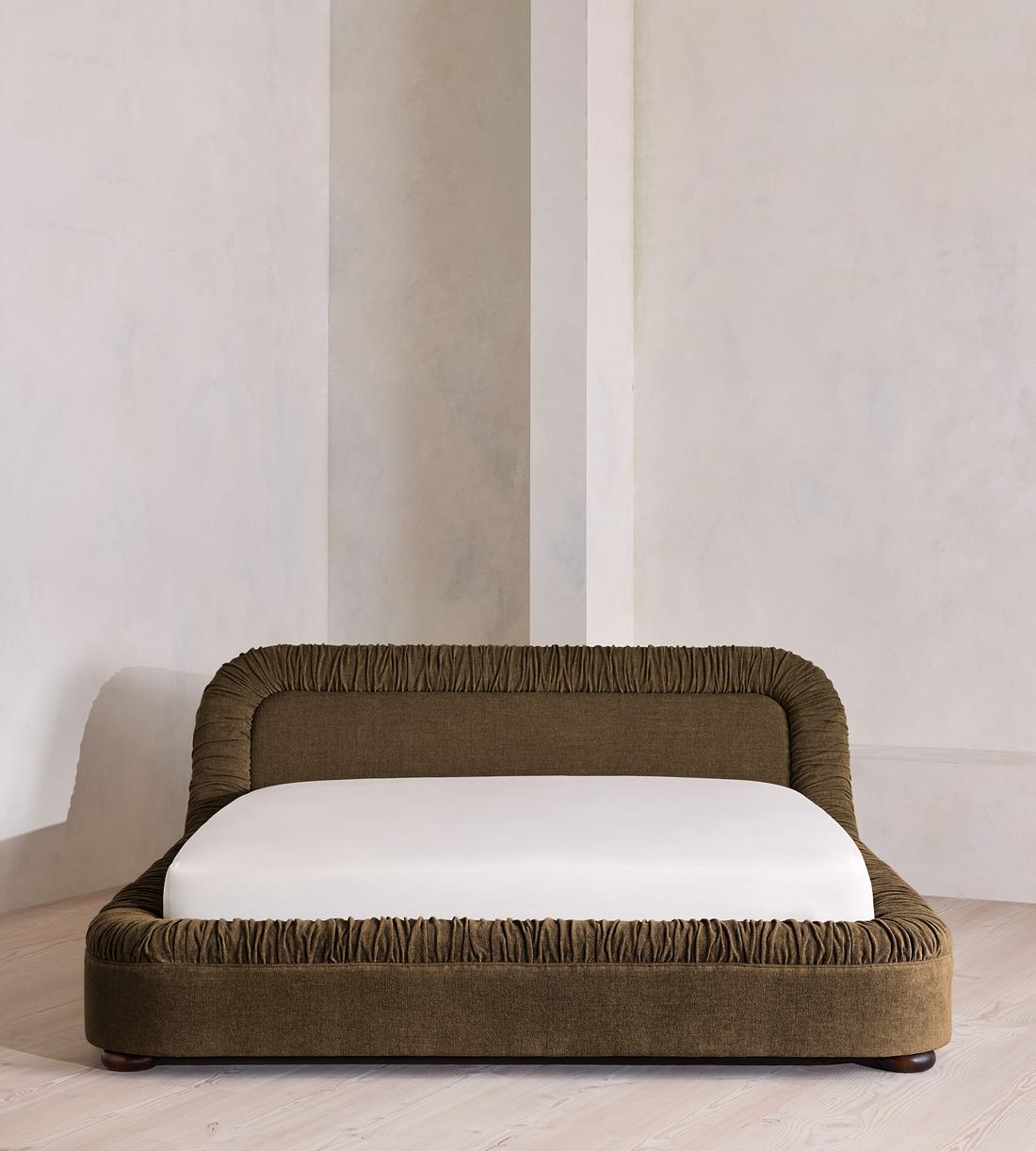 Vara Bed - King - Linen Chenille - Chocolate - Listing - Image 2