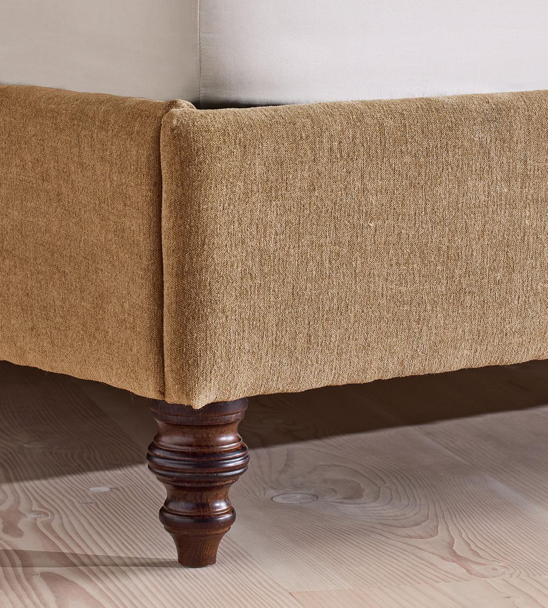 Rivas Bed - King - Linen Chenille - Sand - Images - Image 5
