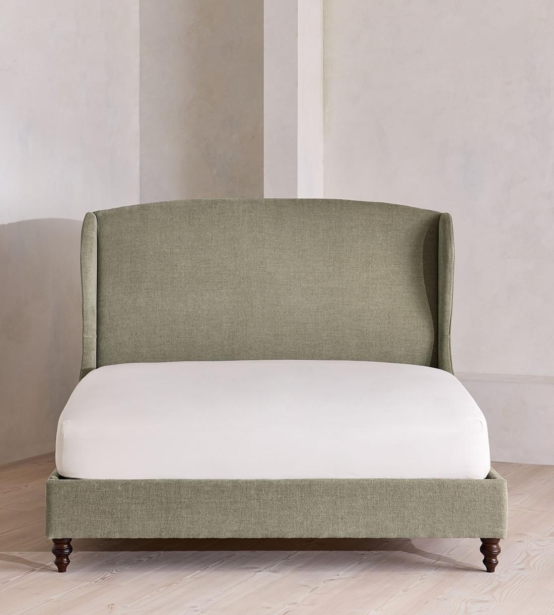 Rivas Bed - King - Linen Chenille - Sage - Listing - Image 2