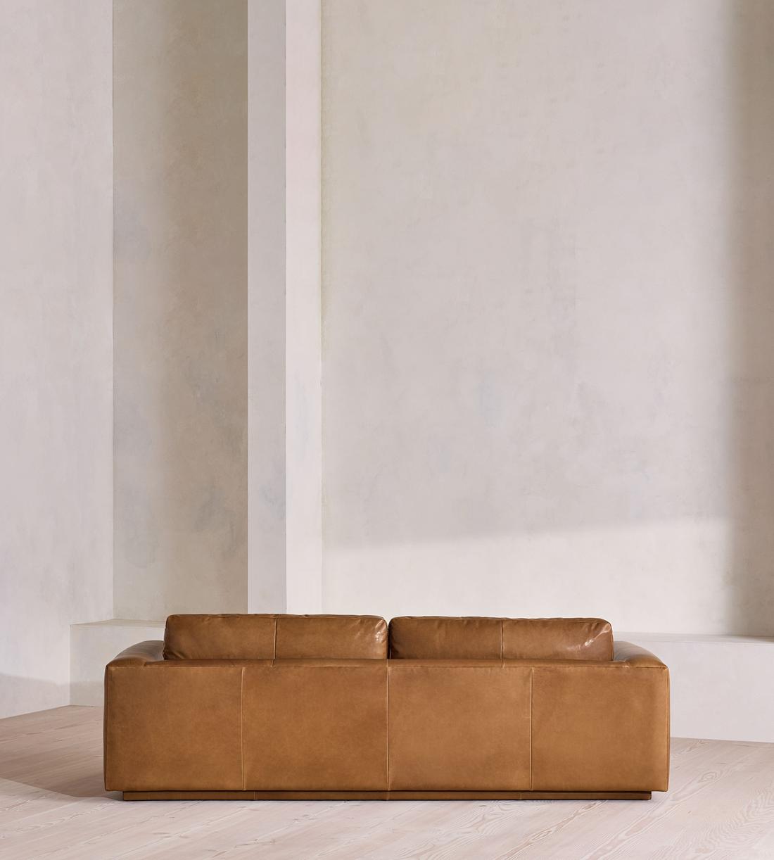Mossley Three Seater Sofa - Leather - Chestnut - UK - Images - Image 4