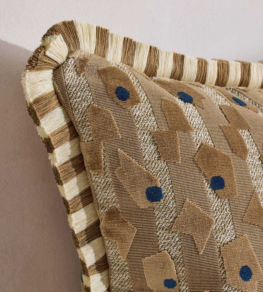 Jeremiah Square Cushion - Caramel - Images - Image 6