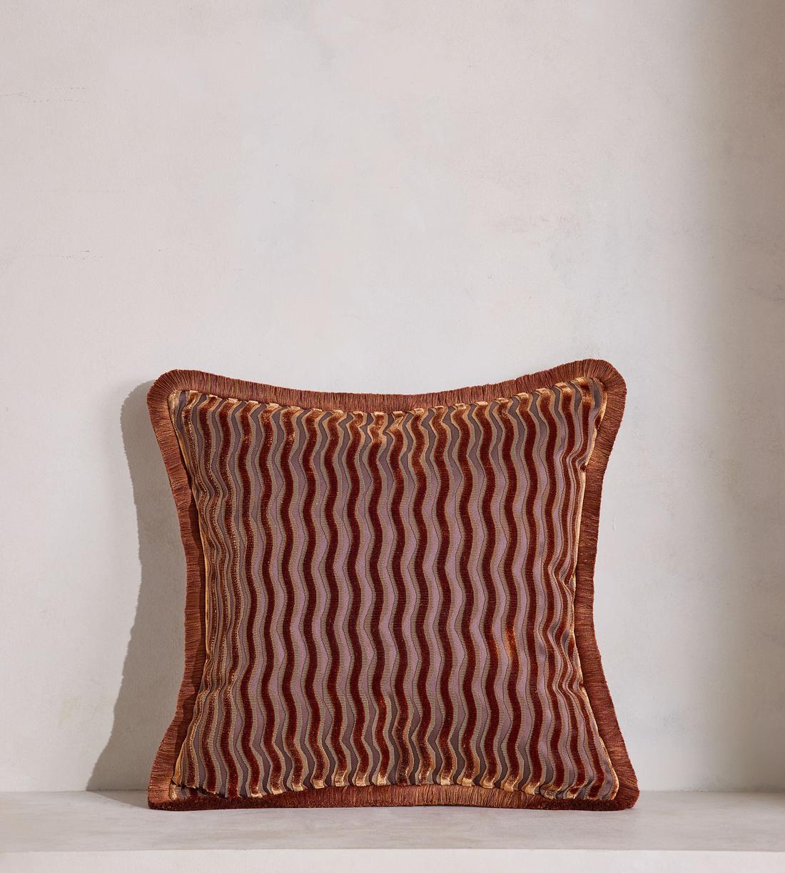 Teuser Square Cushion - Rust - Listing - Image 2