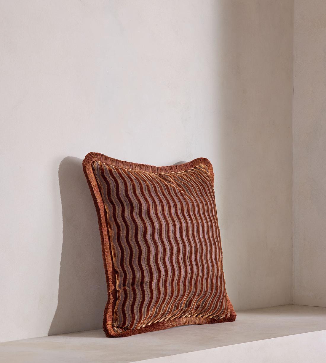 Teuser Square Cushion - Rust - Listing - Image 3