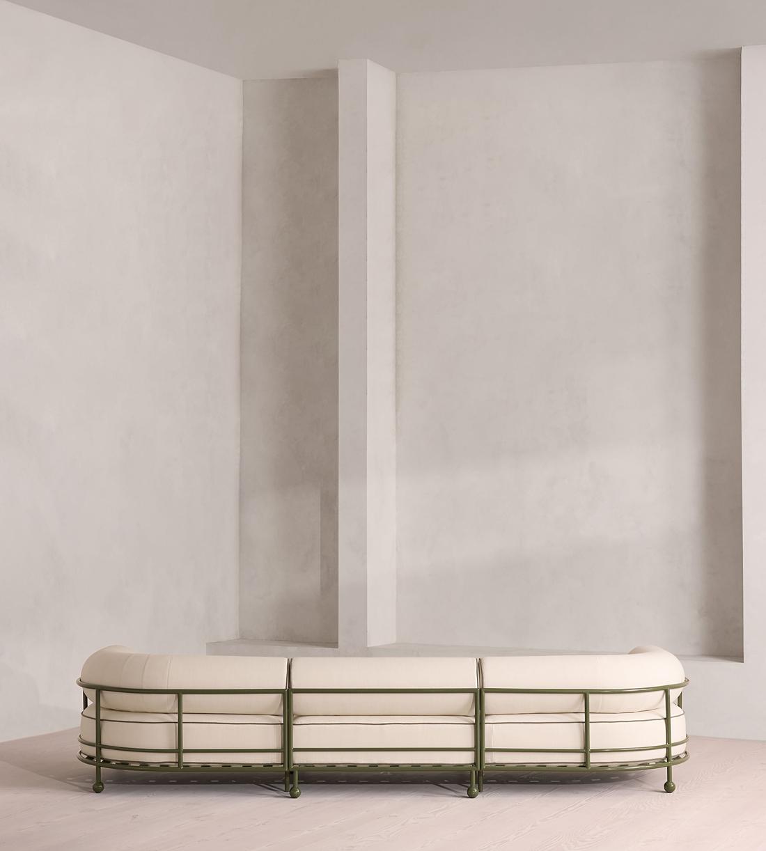Gaspard Outdoor Sofa - Four Seater - Off White - UK - Images - Image 5