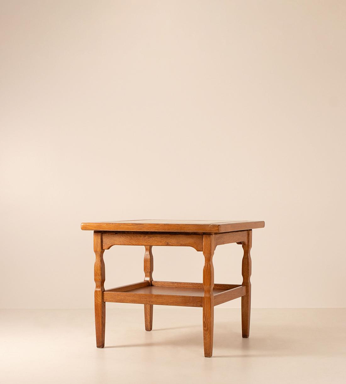 Vintage Mid Century Chess Table - Wood and Marble - Listing - Image 2