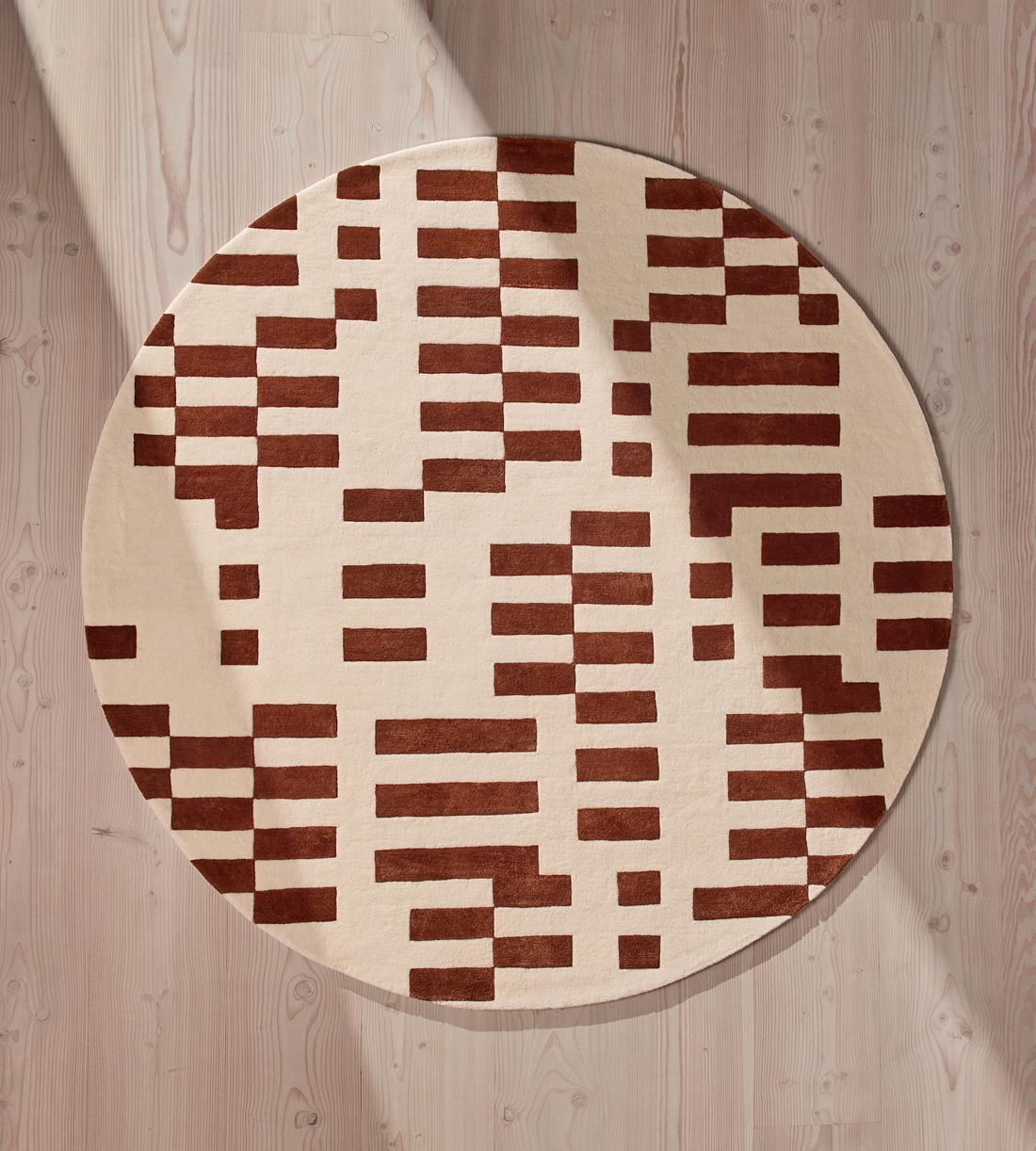 Raya Rug - Rust Round 200 x 200cm - Listing - Image 2