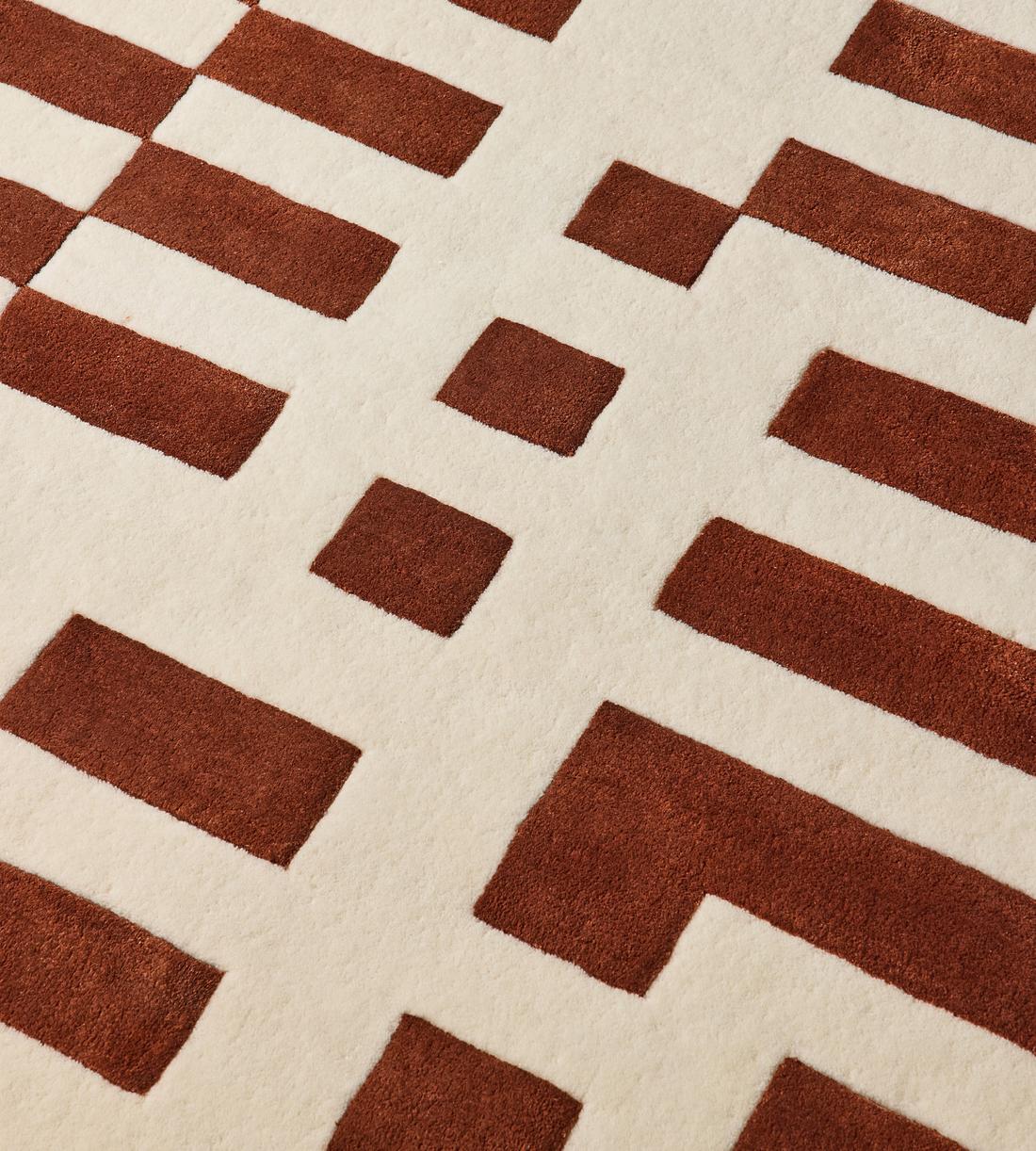 Raya Rug - Rust Round 200 x 200cm - Images - Image 4