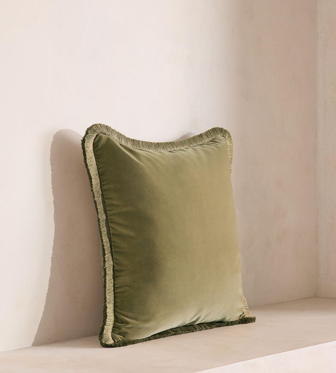Margeaux Square Cushion - Lichen - Listing - Image 2