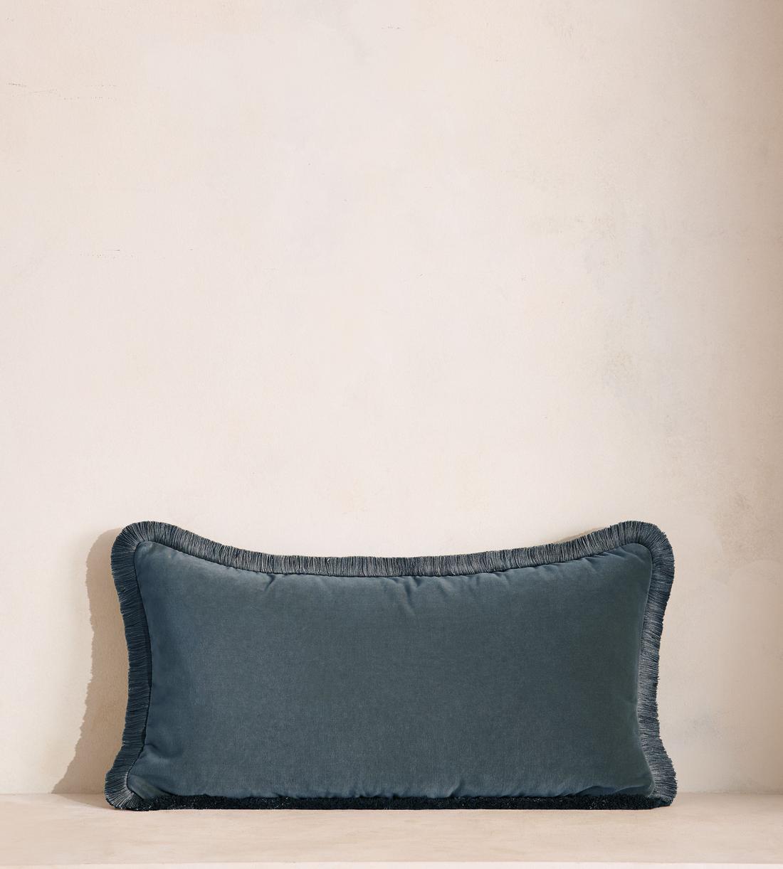 Margeaux Oblong Cushion - Grey Blue - Listing - Image 1