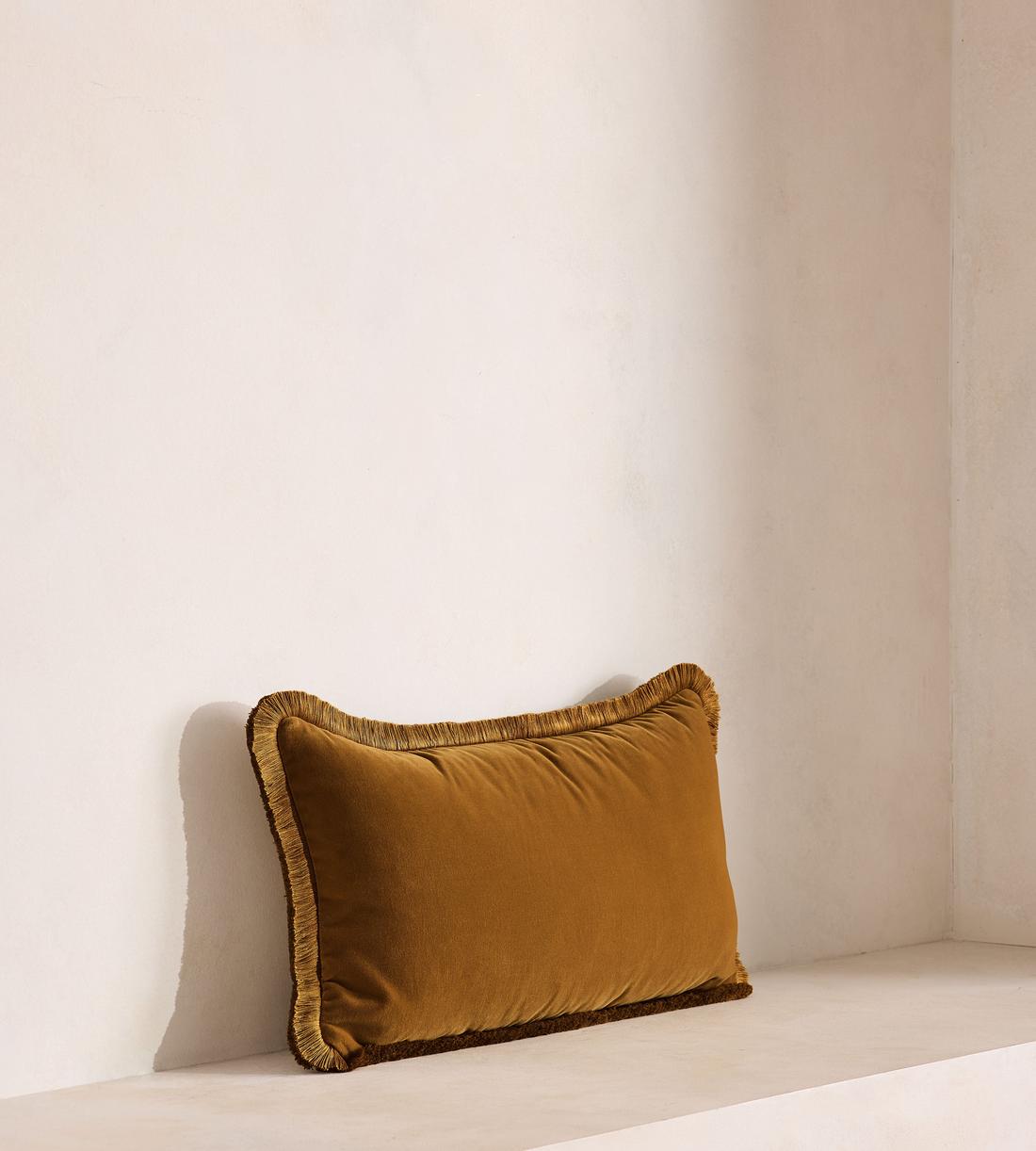 Margeaux Oblong Cushion - Mustard - Listing - Image 2