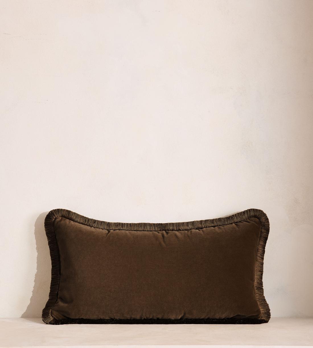 Margeaux Oblong Cushion - Chocolate - Listing - Image 1