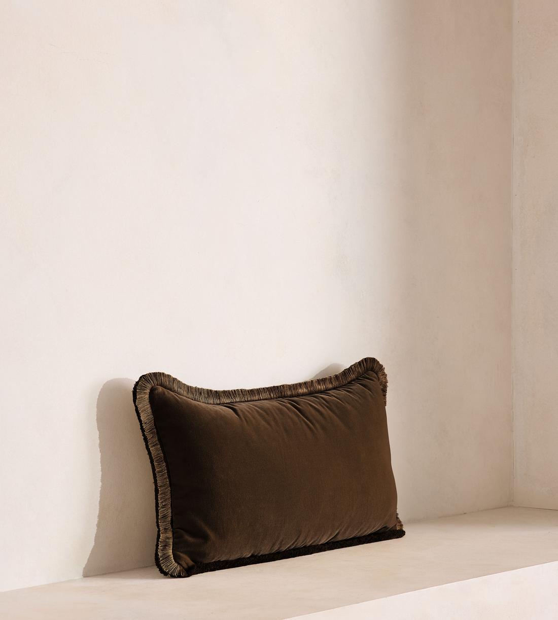 Margeaux Oblong Cushion - Chocolate - Listing - Image 2
