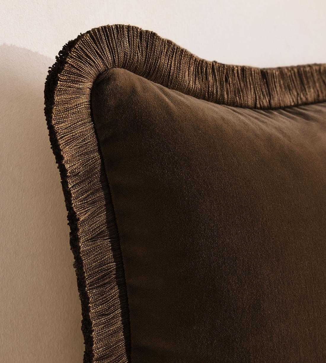 Margeaux Oblong Cushion - Chocolate - Images - Image 3