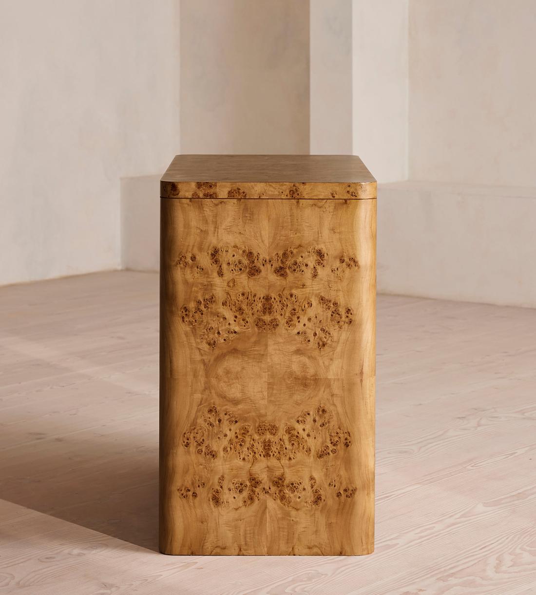 Warwick Three Drawer Dresser - Mappa Burl - Images - Image 3