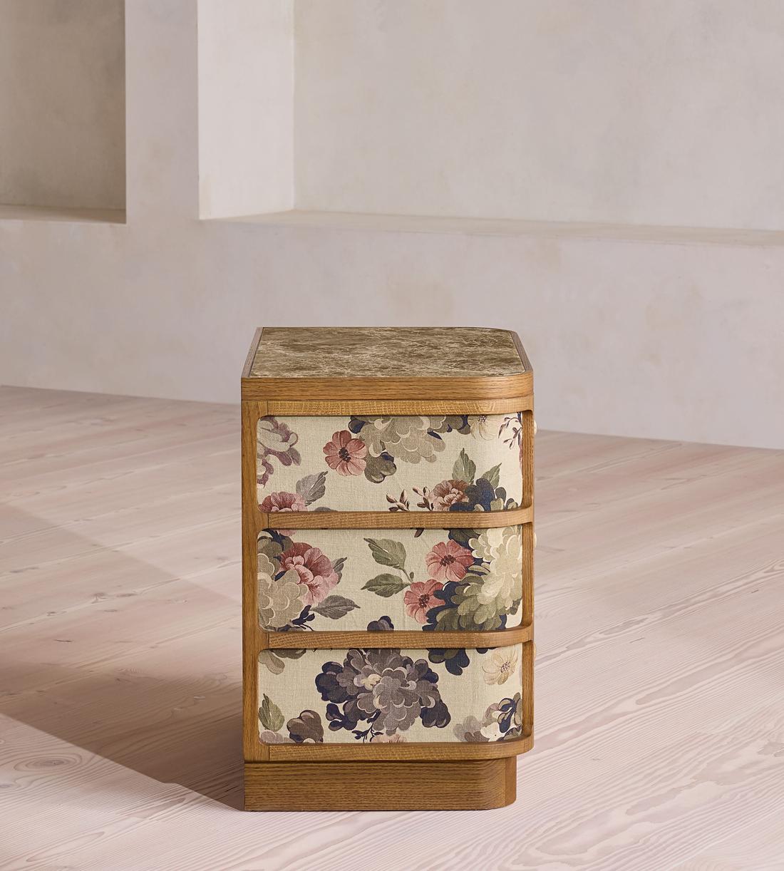 Cora Bedside Table - Skylar Print - Images - Image 3