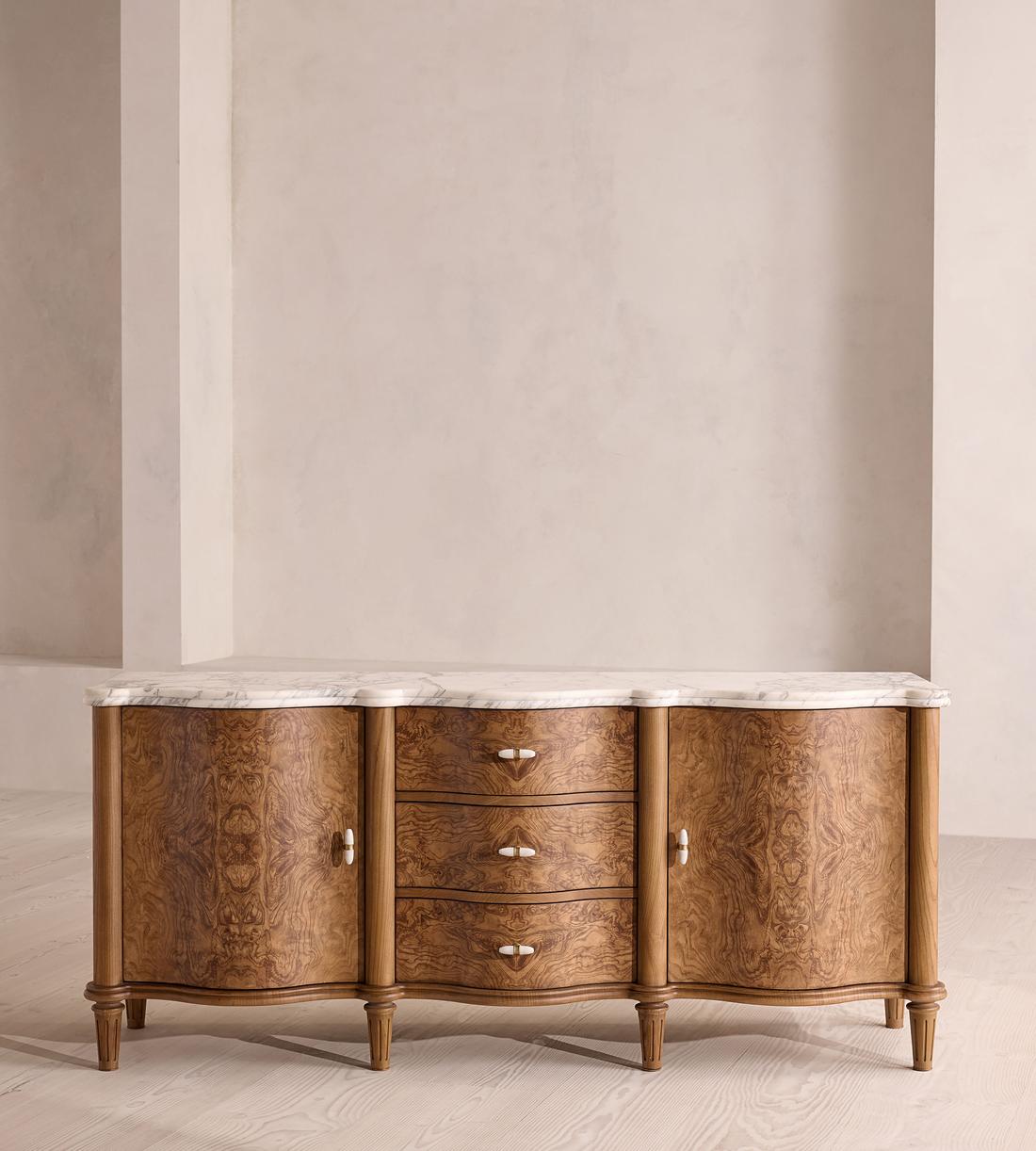 Valerie Sideboard - Arabescato Corchia Marble - Listing - Image 1