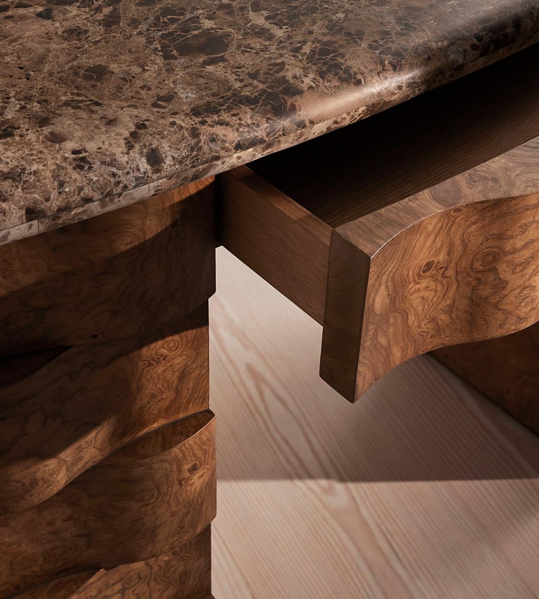 Locanda Console - Dark Emperador Marble - Images - Image 5
