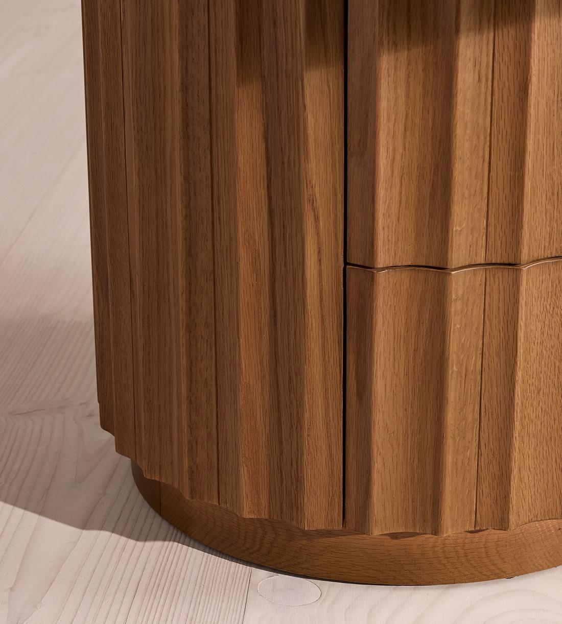 Railton Bedside Table - Dark Emperador Marble - Large - Images - Image 7