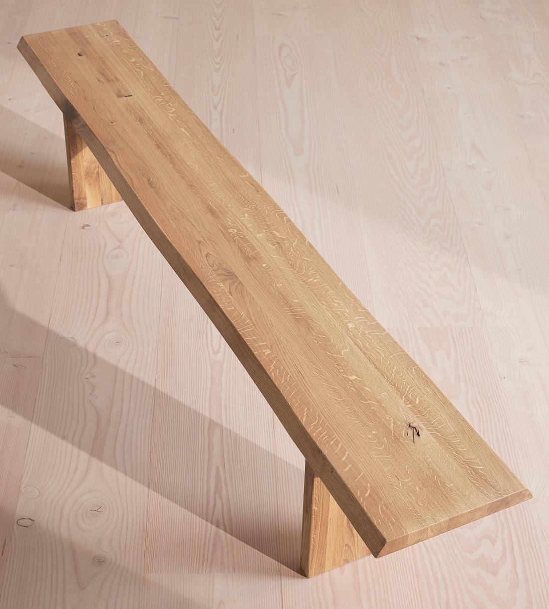 Matis Bench - White Oak - 280cm - EU - Images - Image 5