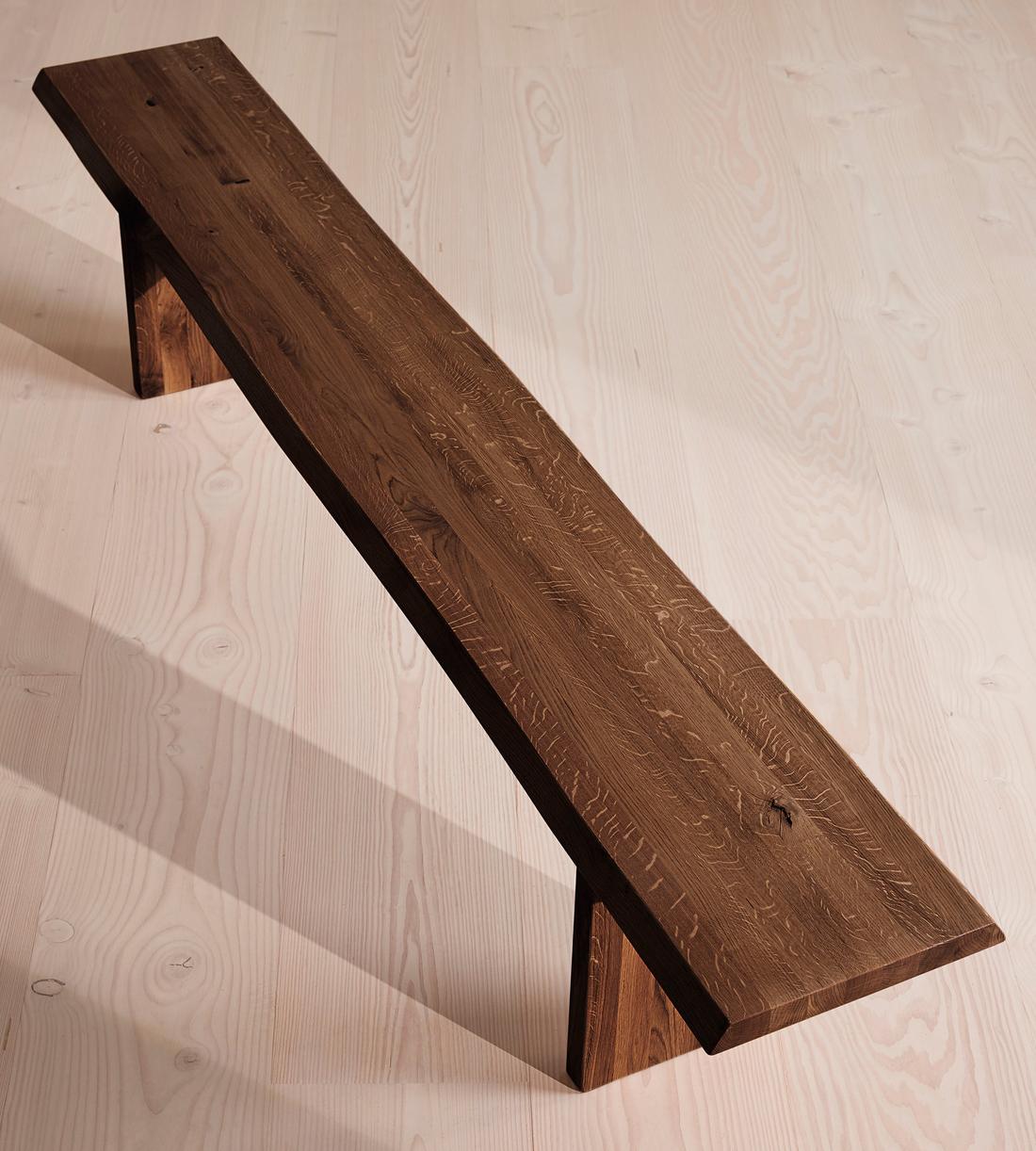 Matis Bench - Walnut - 280cm - Images - Image 5