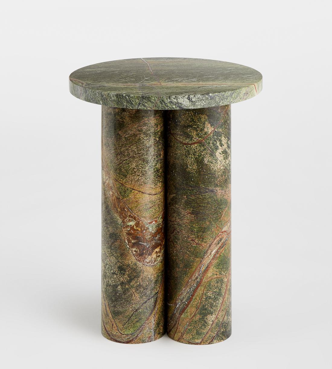 Tisbury Side Table - Jurassic Green Marble - Images - Image 3