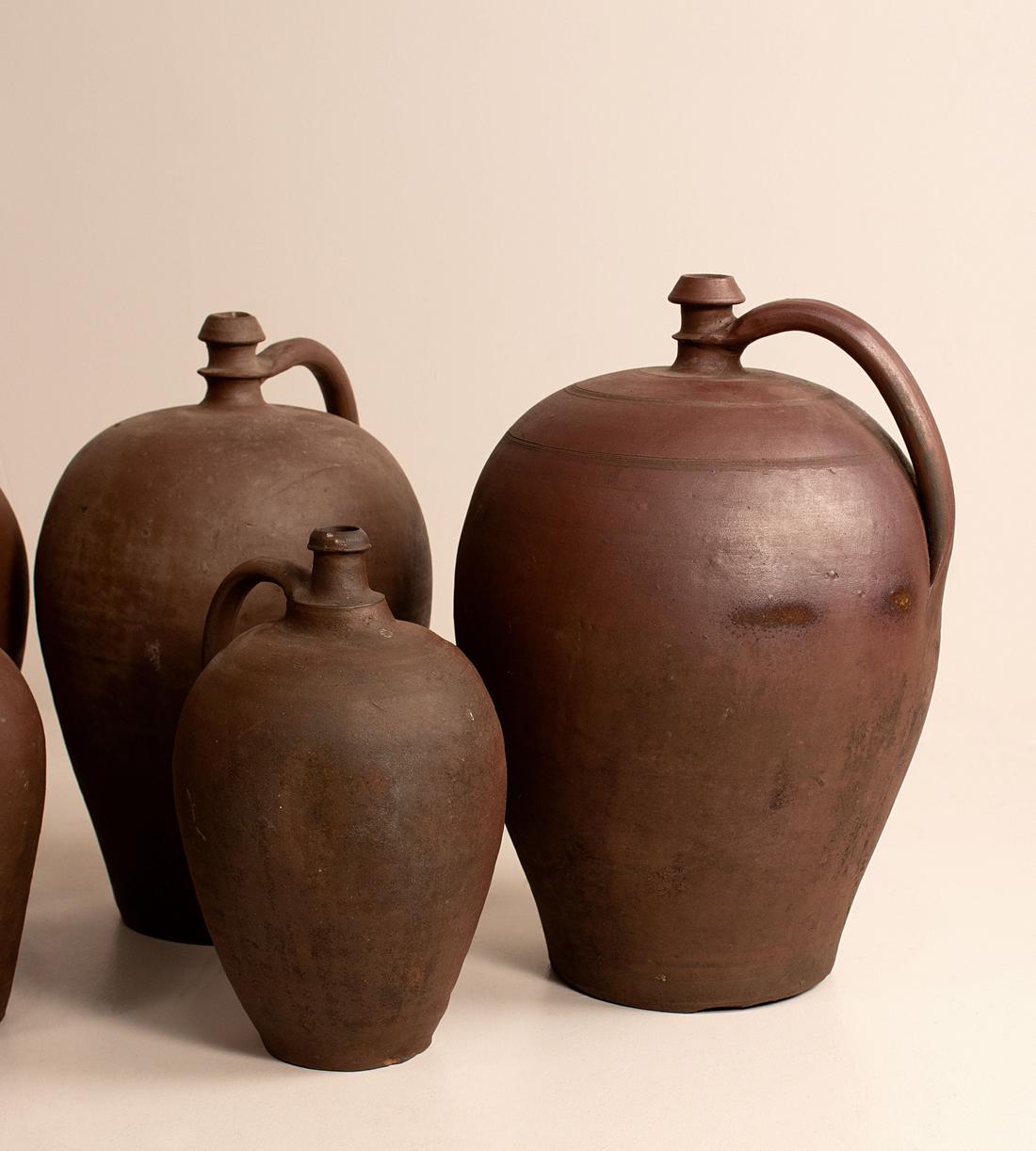 Vintage Cognac Bottles - France - Set of Five - Listing - Image 2