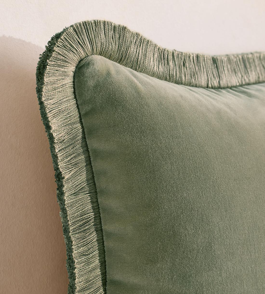 Margeaux Oblong Cushion - Sea Foam - Images - Image 5